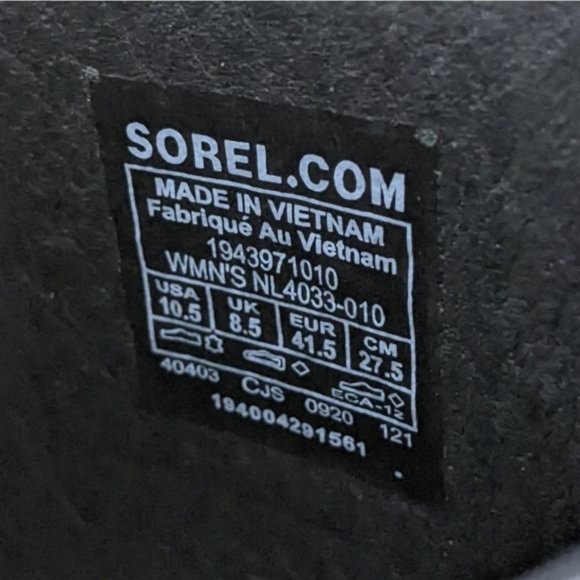 Sorel Ella II Block Slide Sandals Size 10.5 - Picture 4 of 6